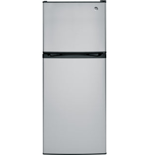 GE 11.55-cu ft Counter-Depth Top-Freezer Refrigerator ( Stainless steel ) ENERGY STAR Certified