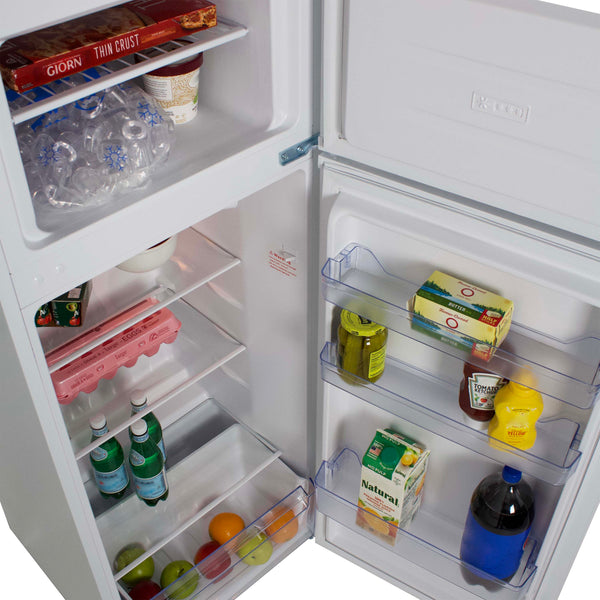 Avanti 8.6-cu ft Counter-Depth Top-Freezer Refrigerator ( White ) ENERGY STAR Certified