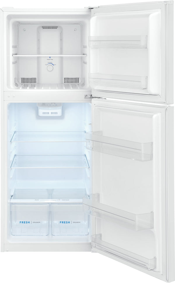 Frigidaire 11.6-cu ft Counter-Depth Top-Freezer Refrigerator ( White ) Garage Ready ENERGY STAR Certified