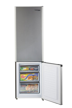 UNIQUE Prestige 8.7-cu ft Counter-Depth Bottom-Freezer Refrigerator Stainless Steel ) ENERGY STAR Certified