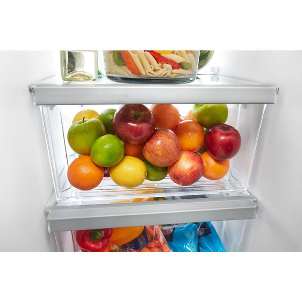 Whirlpool 21.4-cu ft Side-by-Side Refrigerator with Ice Maker ,Water and Ice Dispenser ( Black ) ENERGY STAR Certified