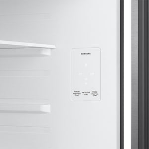 Samsung Garage Ready 17.5-cu ft Top-Freezer Refrigerator Smart Compatible ( Fingerprint Resistant Stainless Steel ) Garage Ready ENERGY STAR Certified