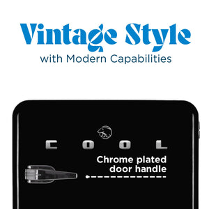 Commercial Cool 1.6-cu ft Mini Fridge with Freezer ( Black )