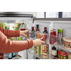 Whirlpool 16.3-cu ft Counter-Depth Top-Freezer Refrigerator ( Black )