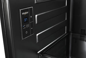 Whirlpool 5.1000-cu ft Built-In Mini Fridge ( Stainless steel ) ENERGY STAR