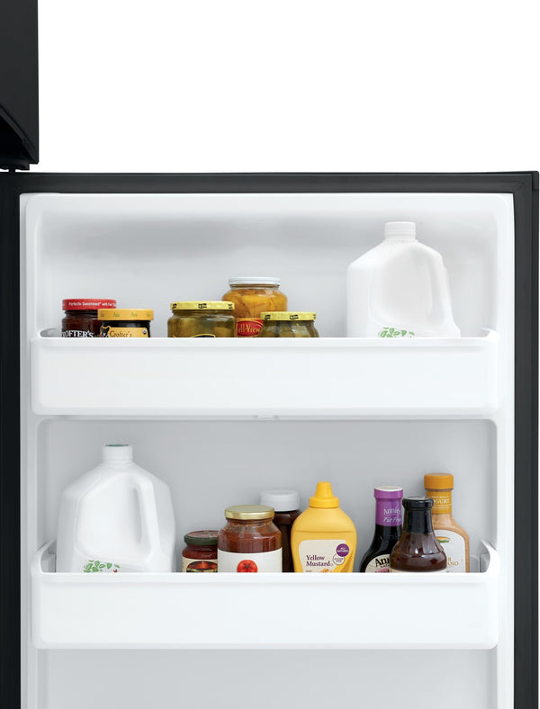 Frigidaire 18.3-cu ft Top-Freezer Refrigerator ( Black ) Garage Ready ENERGY STAR Certified
