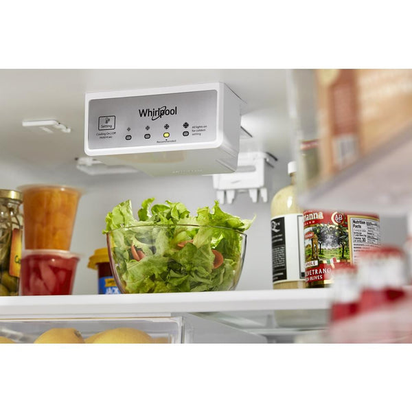 Whirlpool 16.3-cu ft Top-Freezer Refrigerator ( Stainless Steel )