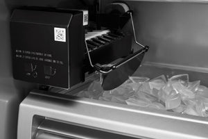 KitchenAid 30-cu ft Counter-Depth Side-by-Side Refrigerator ( Panel Ready )