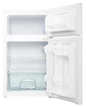 Danby 3.1-cu ft Mini Fridge with Freezer ( White ) ENERGY STAR
