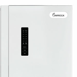 Impecca 18.8-cu ft Counter-Depth Side-by-Side Refrigerator Built-In ( White )