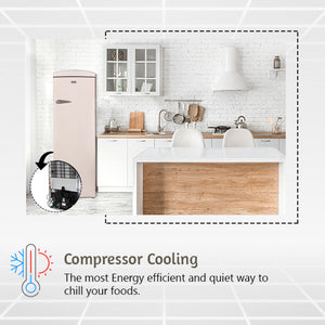 Equator Advanced Appliances 11.12-cu ft Freezerless Refrigerator ( Cream )