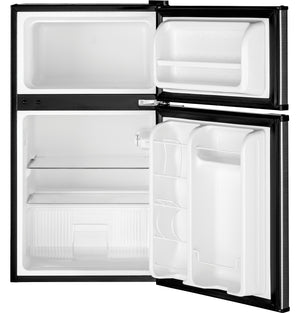 GE 3.1-cu ft Mini Fridge with Freezer ( CleanSteel ) ENERGY STAR