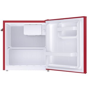 Frigidaire 1.6-cu ft Mini Fridge with Freezer ( Red )
