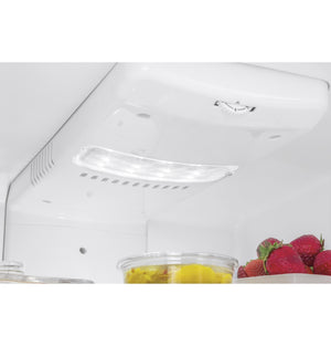 Hotpoint 9.7-cu ft Counter-Depth Top-Freezer Refrigerator ( Stainless steel )