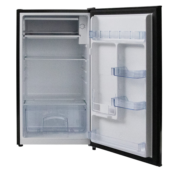 West Bend 3.3-cu ft Mini Fridge with Freezer ( Black ) ENERGY STAR