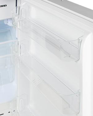 Summit Appliance 2.68-cu ft Built-In Mini Fridge with Freezer ( White )