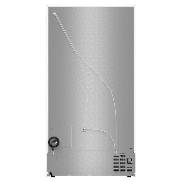 Whirlpool 20.85-cu ft Counter-Depth Side-by-Side Refrigerator with Ice Maker ,Water and Ice Dispenser ( White )