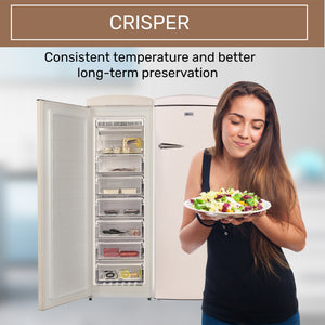 ConServ 19.42-cu ft Counter-Depth Side-by-Side Refrigerator ( Cream )