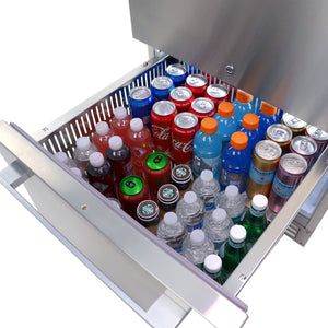 Avanti 5.2-cu ft Mini Fridge ( Stainless Steel ) Garage Ready