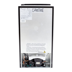 Avanti 3-cu ft Mini Fridge with Freezer ( Black )
