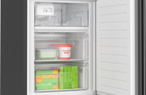 Bosch 800 Series 13-cu ft Counter-Depth Built-In Bottom-Freezer Refrigerator with Ice Maker ( Black ) ENERGY STAR Certified