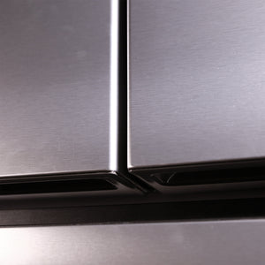 Avanti Standard-Depth 17.5-cu ft 4 -Door French Door Refrigerator ( Stainless steel )