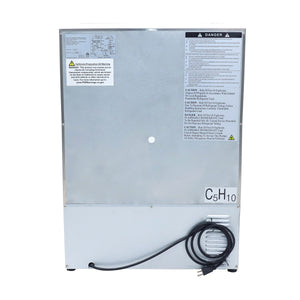 Avanti 5.2-cu ft Mini Fridge ( Stainless Steel ) Garage Ready