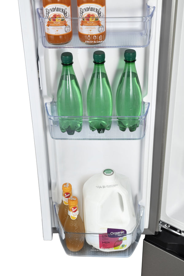Hamilton Beach Counter-Depth 17.9 3 -Door French Door Refrigerator ( Stainless ) ENERGY STAR Certified