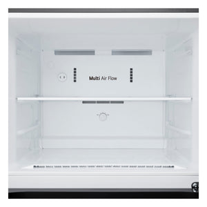 LG 17.5-cu ft Top-Freezer Refrigerator ( PrintProof Stainless Steel ) Garage Ready ENERGY STAR Certified