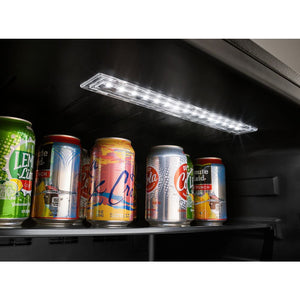 Whirlpool 5.1000-cu ft Built-In Mini Fridge ( Stainless steel ) ENERGY STAR