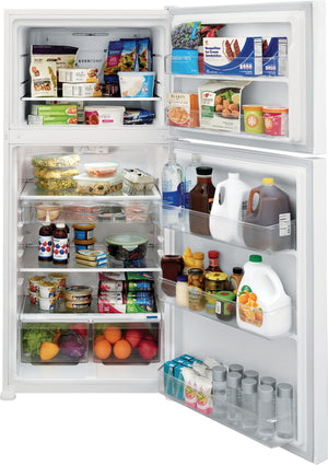 Frigidaire 20.0-cu ft Top-Freezer Refrigerator ( White ) Garage Ready