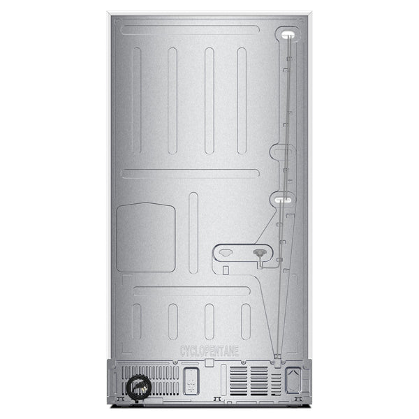 Whirlpool Standard-Depth 29.58-cu ft 3 -Door French Door Refrigerator with Dual Ice Maker with Water and Ice Dispenser ( White ) ENERGY STAR Certified