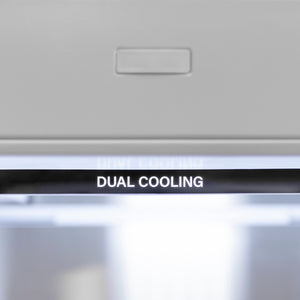 ZLINE KITCHEN & BATH 16.1-cu ft Counter-Depth Built-In Bottom-Freezer Refrigerator with Ice Maker ( Panel-Ready ) ENERGY STAR Certified