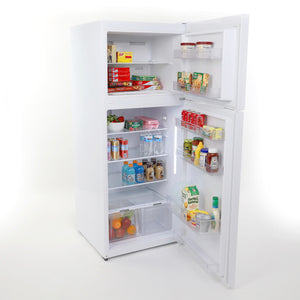 Avanti 14.8-cu ft Counter-Depth Top-Freezer Refrigerator ( White )