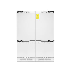ZLINE KITCHEN & BATH Counter-Depth 32.2-cu ft 4 -Door Built-In French Door Refrigerator with Ice Maker with Water and Ice Dispenser ( Panel-Ready ) ENERGY STAR Certified