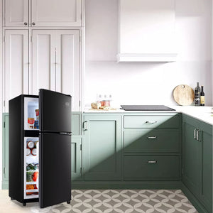 Jeremy Cass 3.5-cu ft with Freezer ( Black )