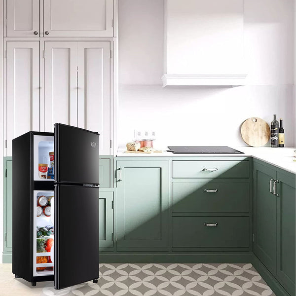 Jeremy Cass 3.5-cu ft with Freezer ( Black )