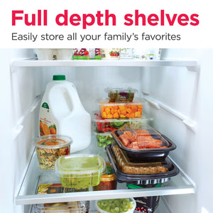 Frigidaire Gallery 22.3-cu ft Side-by-Side Refrigerator with Ice Maker ,Water and Ice Dispenser ( Fingerprint Resistant Stainless Steel ) ENERGY STAR Certified