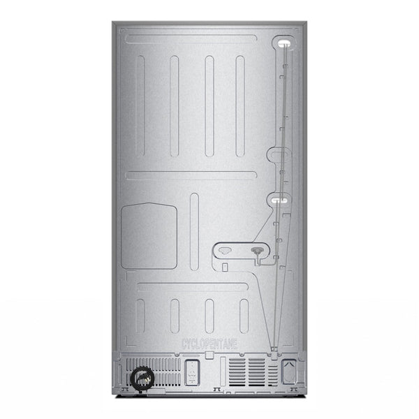 Whirlpool Standard-Depth 29.58-cu ft 3 -Door French Door Refrigerator with Ice Maker with Water and Ice Dispenser ( Fingerprint Resistant Stainless Finish ) ENERGY STAR Certified