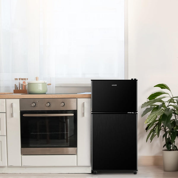 GZMR 3.5-cu ft with Freezer ( Black )