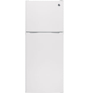 GE 11.6-cu ft Counter-Depth Top-Freezer Refrigerator ( White ) ENERGY STAR Certified