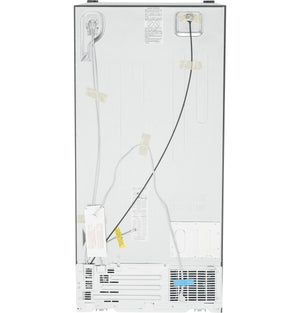 GE 23-cu ft Side-by-Side Refrigerator with Ice Maker ,Water and Ice Dispenser ( Stainless Steel ) ENERGY STAR Certified