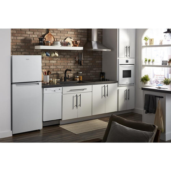 Whirlpool 11.6-cu ft Counter-Depth Top-Freezer Refrigerator ( White ) ENERGY STAR Certified