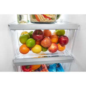 Whirlpool 24.6-cu ft Side-by-Side Refrigerator with Ice Maker ,Water and Ice Dispenser ( Black ) ENERGY STAR Certified