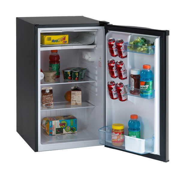 Avanti 4.9-cu ft Mini Fridge with Freezer ( Stainless Steel ) ENERGY STAR