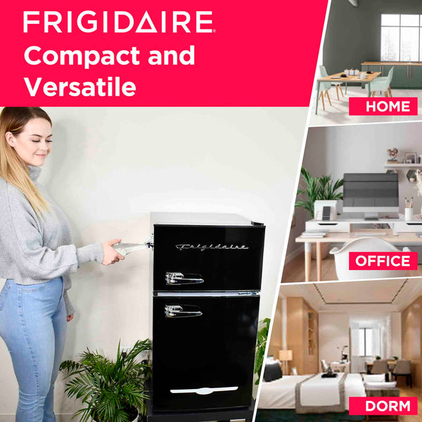 Frigidaire 3.2-cu ft Mini Fridge with Freezer ( Black )