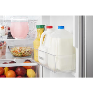 Whirlpool 11.6-cu ft Counter-Depth Top-Freezer Refrigerator ( Fingerprint Resistant Stainless Steel )