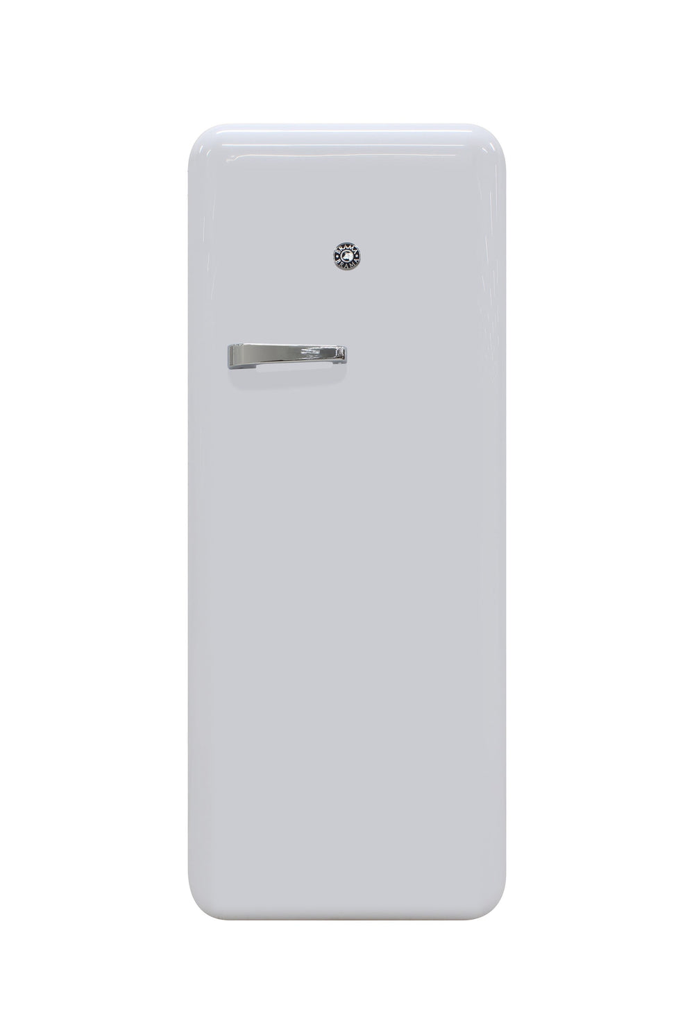 Brama 9.9-cu ft Counter-Depth Top-Freezer Refrigerator ( White )