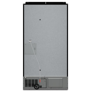 Whirlpool Standard-Depth 24.7-cu ft 3 -Door French Door Refrigerator with Ice Maker with Water and Ice Dispenser ( Black ) ENERGY STAR Certified