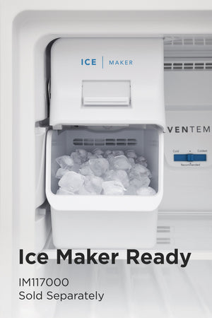 Frigidaire 18.3-cu ft Top-Freezer Refrigerator ( Stainless steel ) Garage Ready